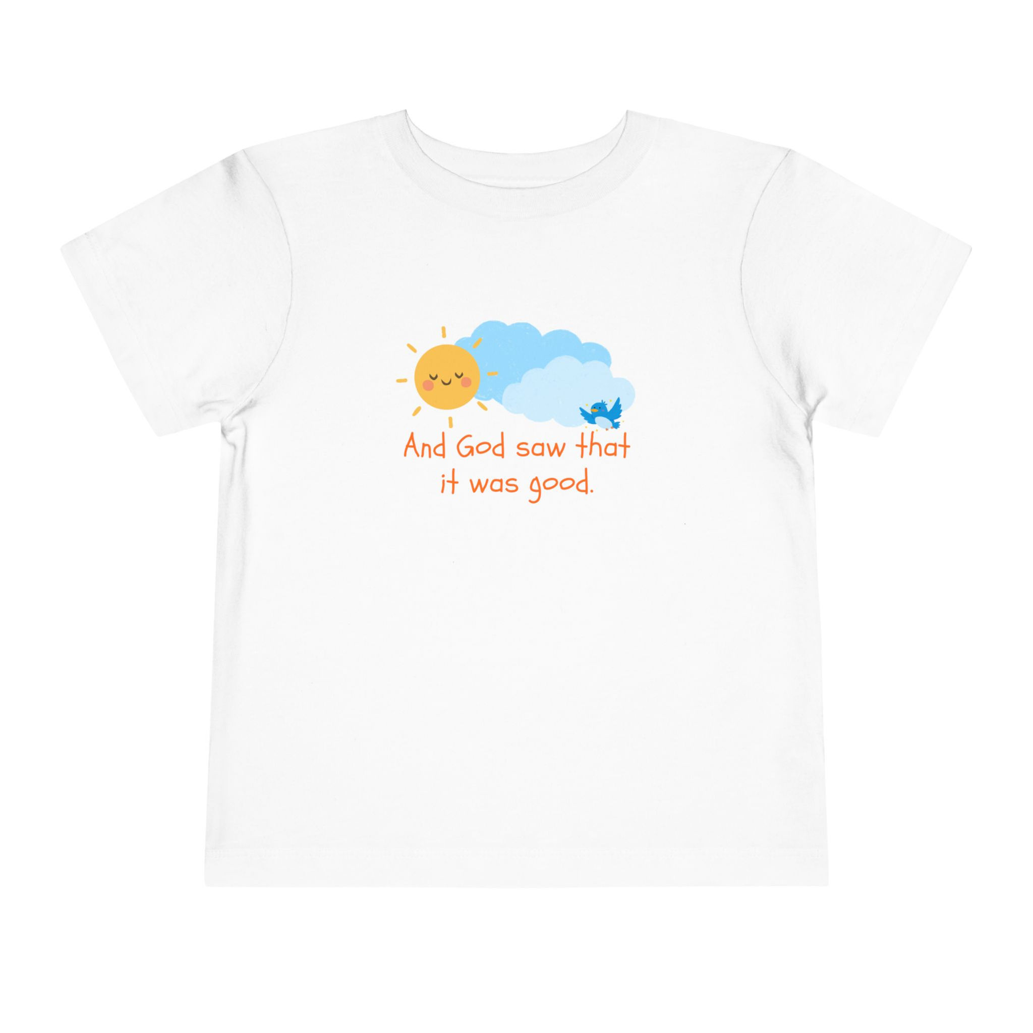 And God Saw That It Was Good Toddler Tee (Family Matching) 