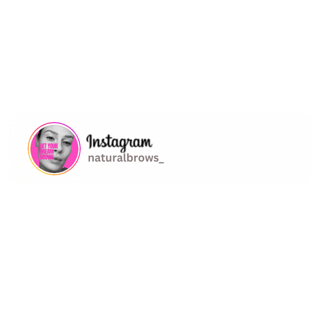 button do Instagram