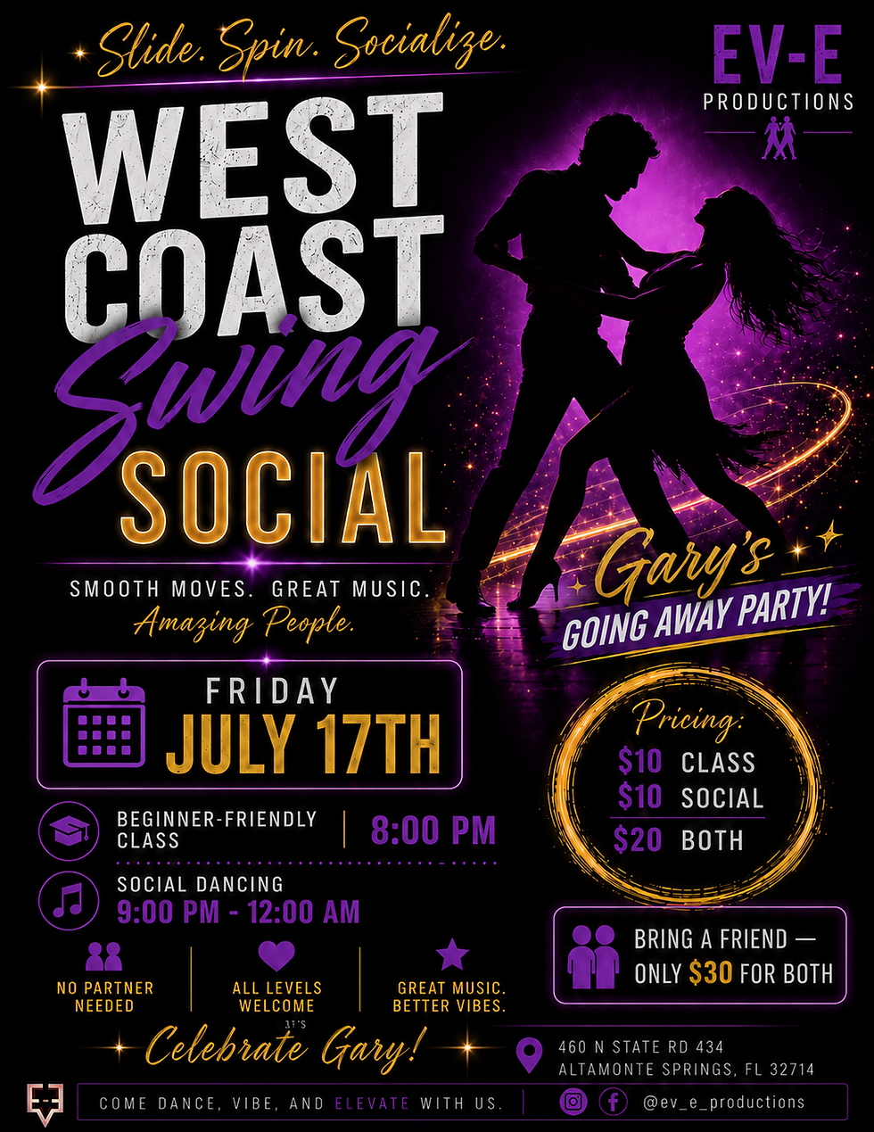 West Coast Swing Social