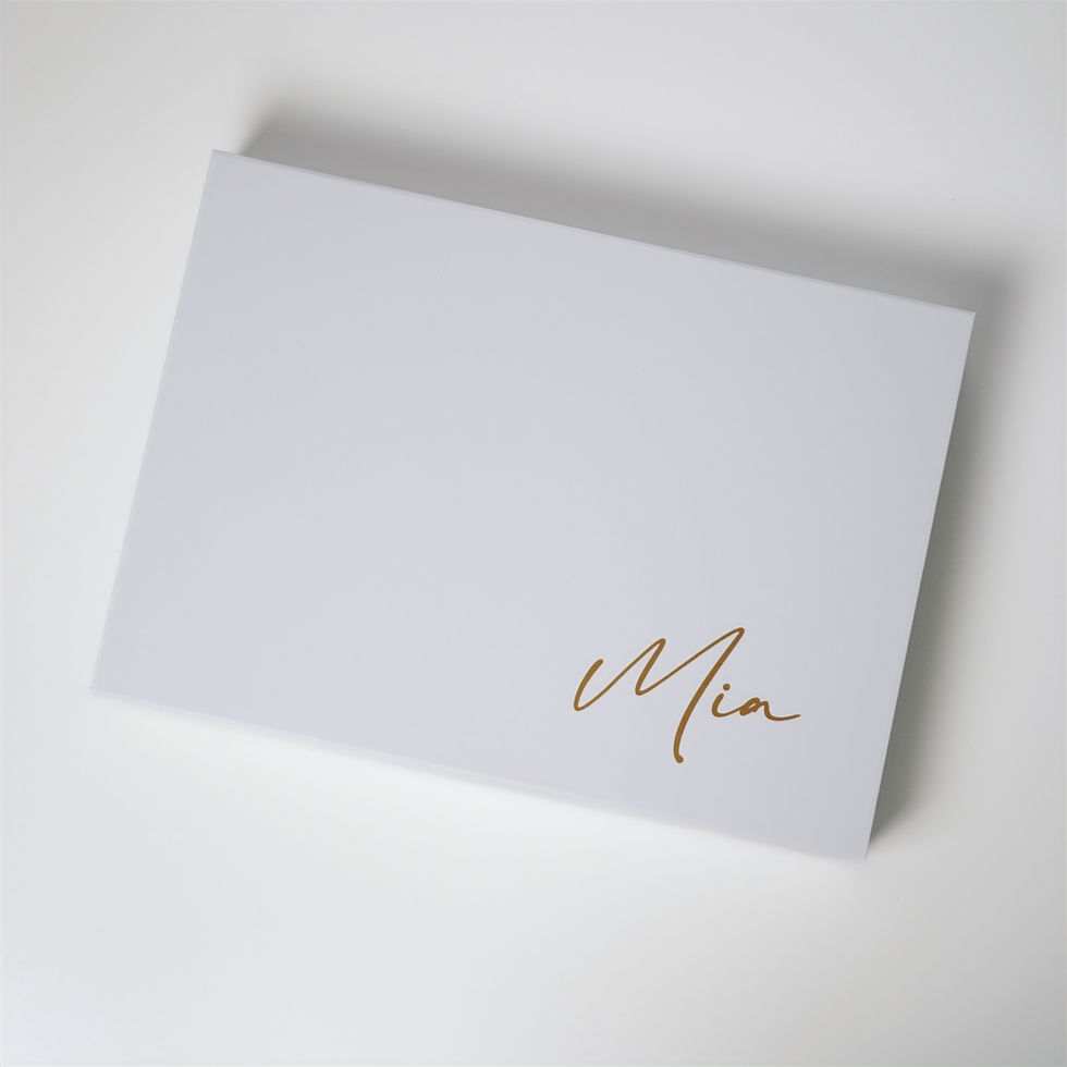 Personalizirana magnetna kutija s imenom i tekstom po želji – elegantna poklon kutija za uspomene i posebne poklone | plans.h