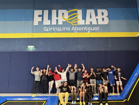Die 1A war im Flip Lab und hatte viel Freude am Trampolinspringen 🔥