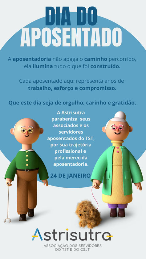 parabenização pelo dia do aposentado