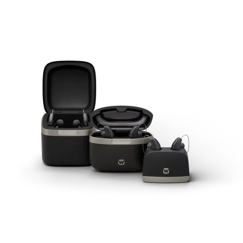 Velg mellom 3 forskjellige ladere til Widex Allure