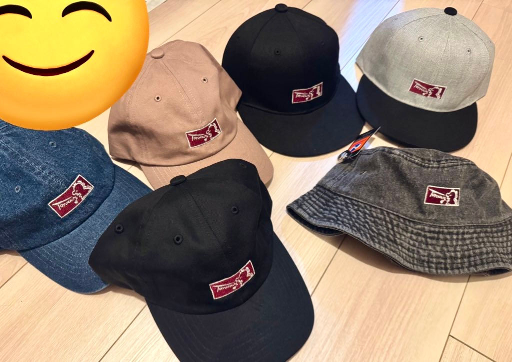 「とまじゅう刺繍」帽子全6種類