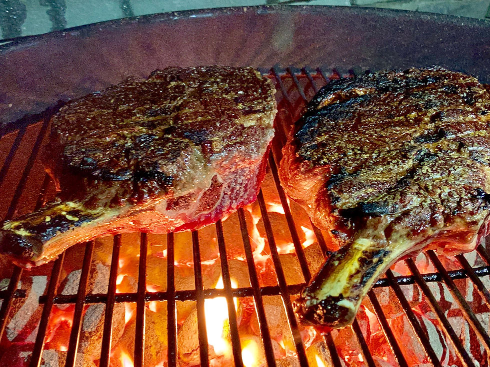 Grilling Steak