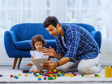 imgae showing Parent-Child Therapy of little care online child counselling specialist in India