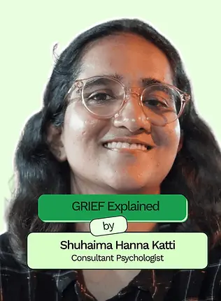Grief explained by malayali psychologist at koott