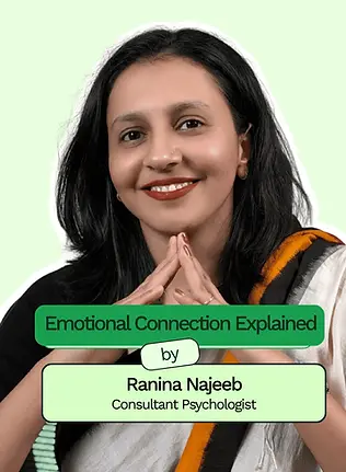Emotional connection EXPLAINED by. malayali psychologist at koott