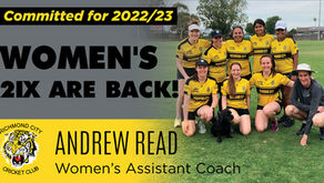📢 Our Women’s 2nd XI are Re-Committed and backed by a favourite as Assistant Coach in 2022/23 📢