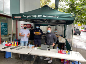 Sizzling day at Bunnings Hawthorn