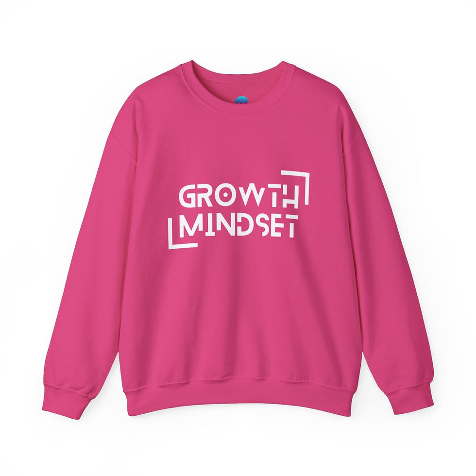 Thumbnail: Growth Mindset Unisex Heavy Blend™ Crewneck Sweatshirt