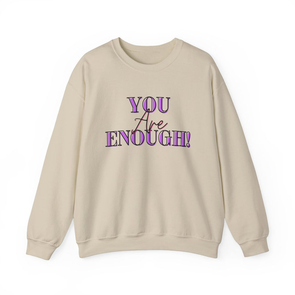 Thumbnail: You are Enough Crewneck Sweatshirt