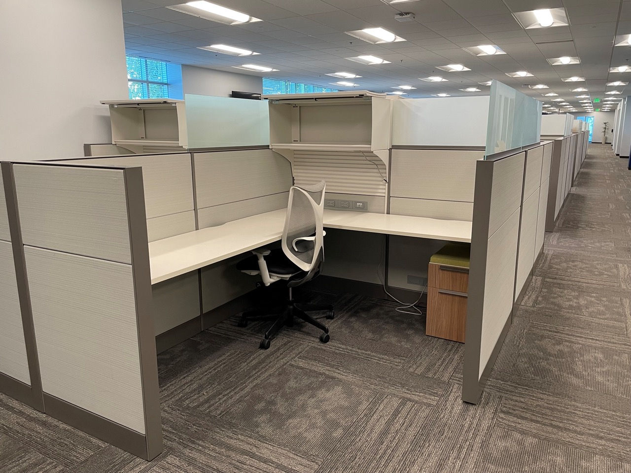 Teknion Workstation Mobile Box/File Pedestal Drawer