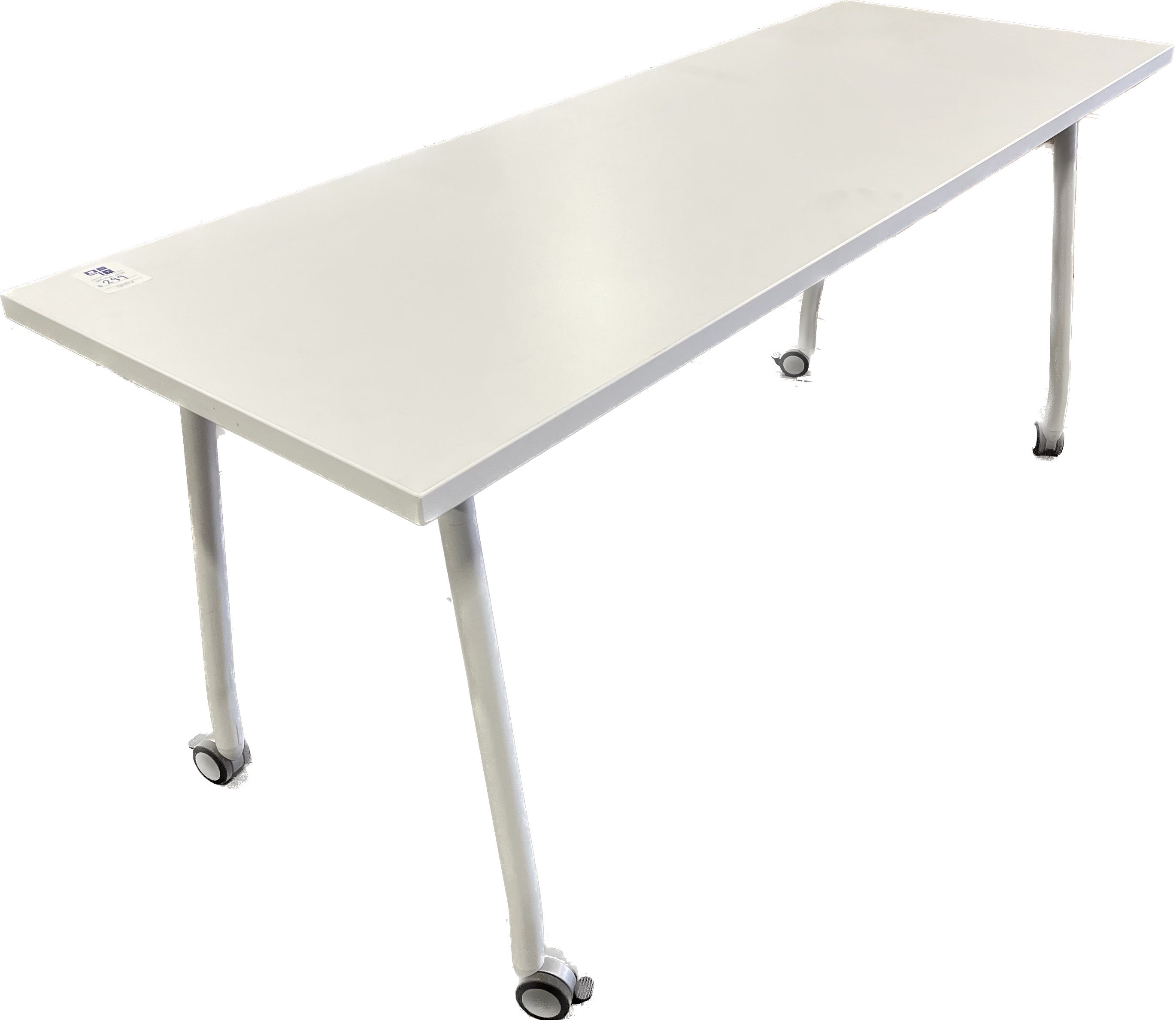 White Flip Top Tables