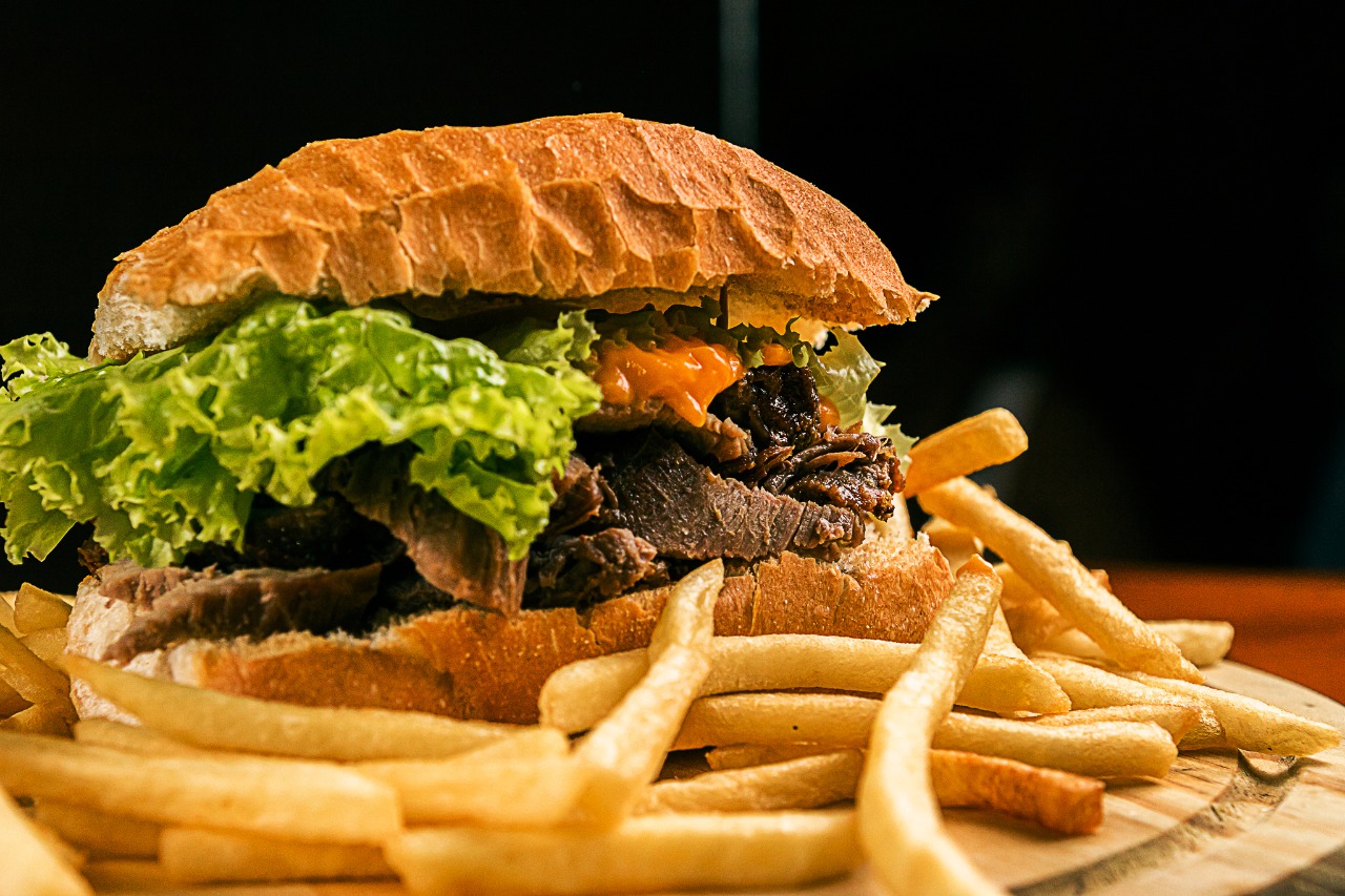 Arranged Food and Objects