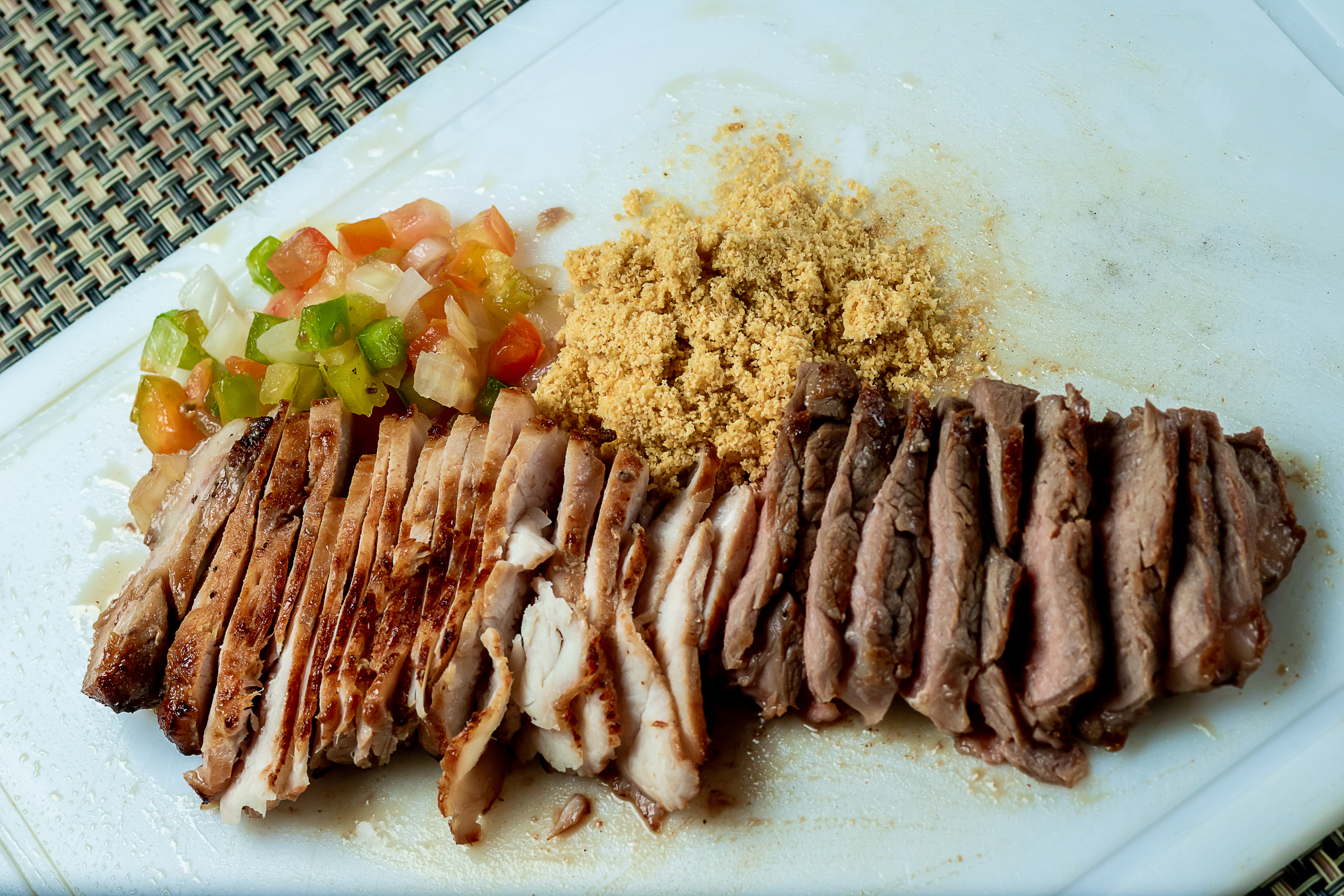 Arranged Food and Objects