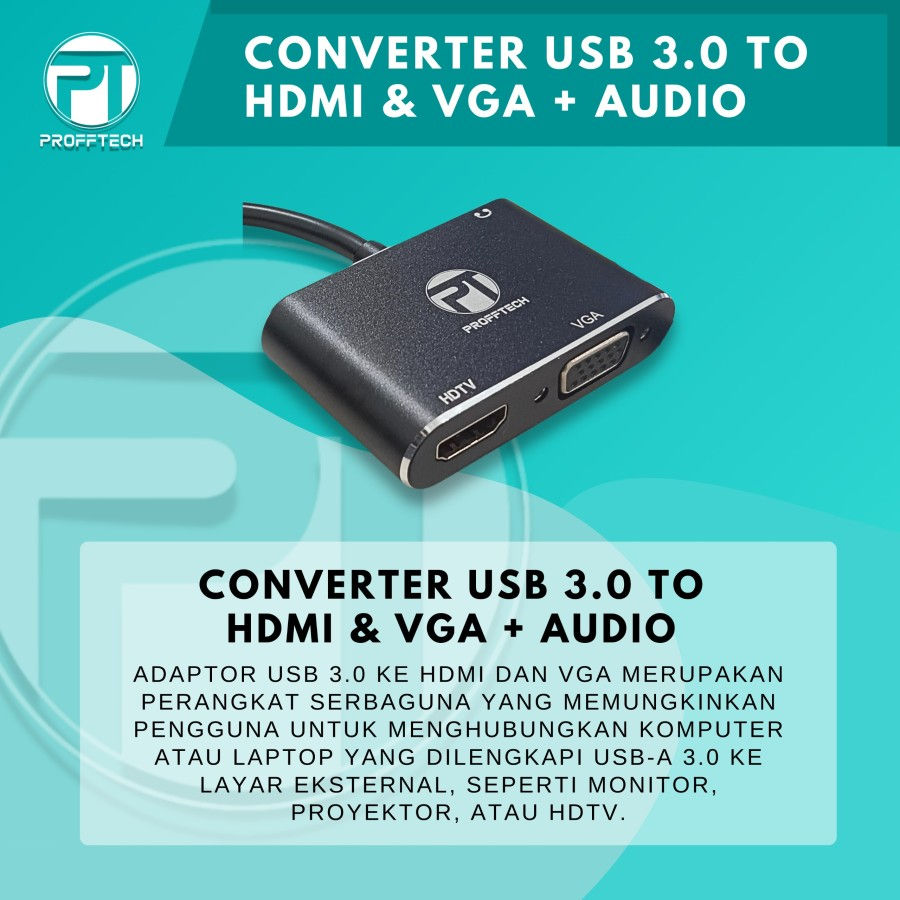 Thumbnail: Converter Usb 3.0 To Hdmi Dan Vga