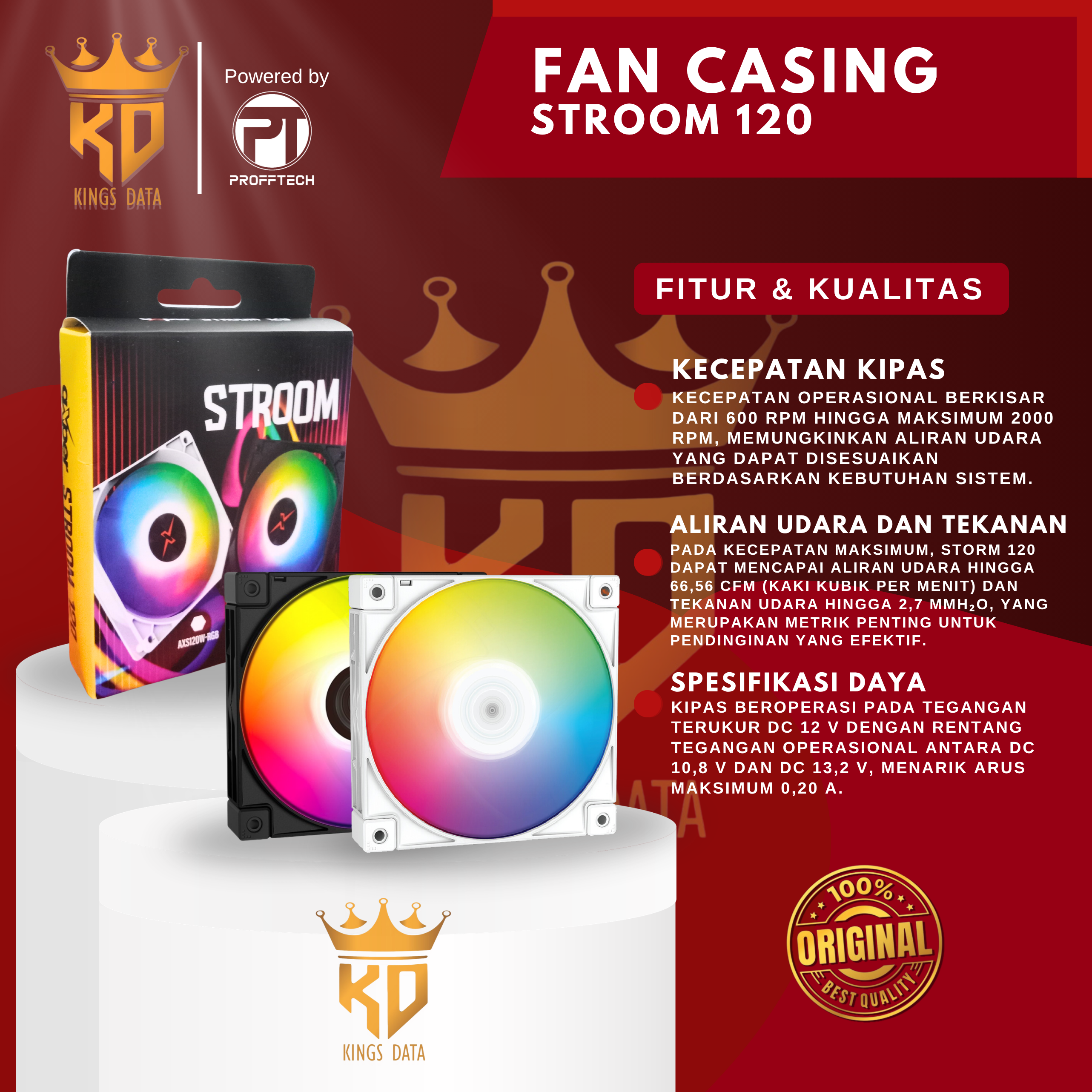 FAN CASING STROOM 120