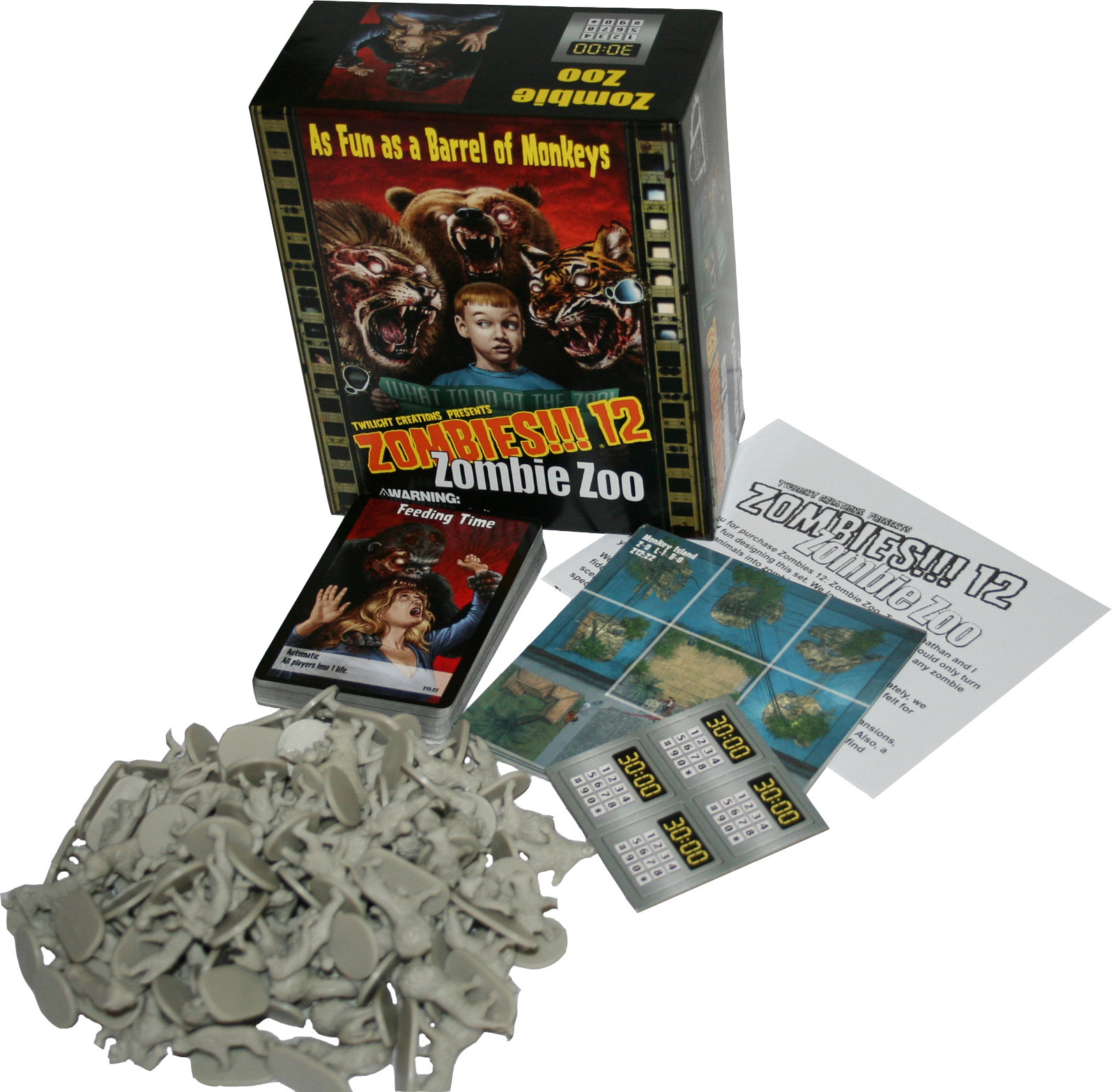 Zombies!!! 12 - Zombie Zoo - Contents Only | Twilight Creations