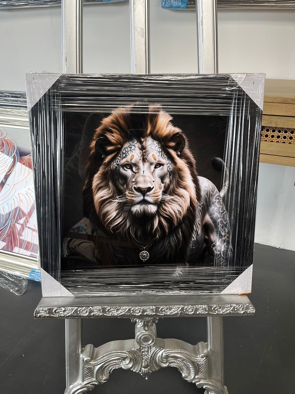 Thumbnail: Lion King Tribal Frame