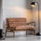 Thumbnail: Datsun 2 Seater Sofa Vintage Brown