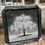 Thumbnail: Blossom Tree Liquid Art Black Frame Two options