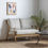 Thumbnail: Reliant 2 Seater Sofa Dark Natural Linen