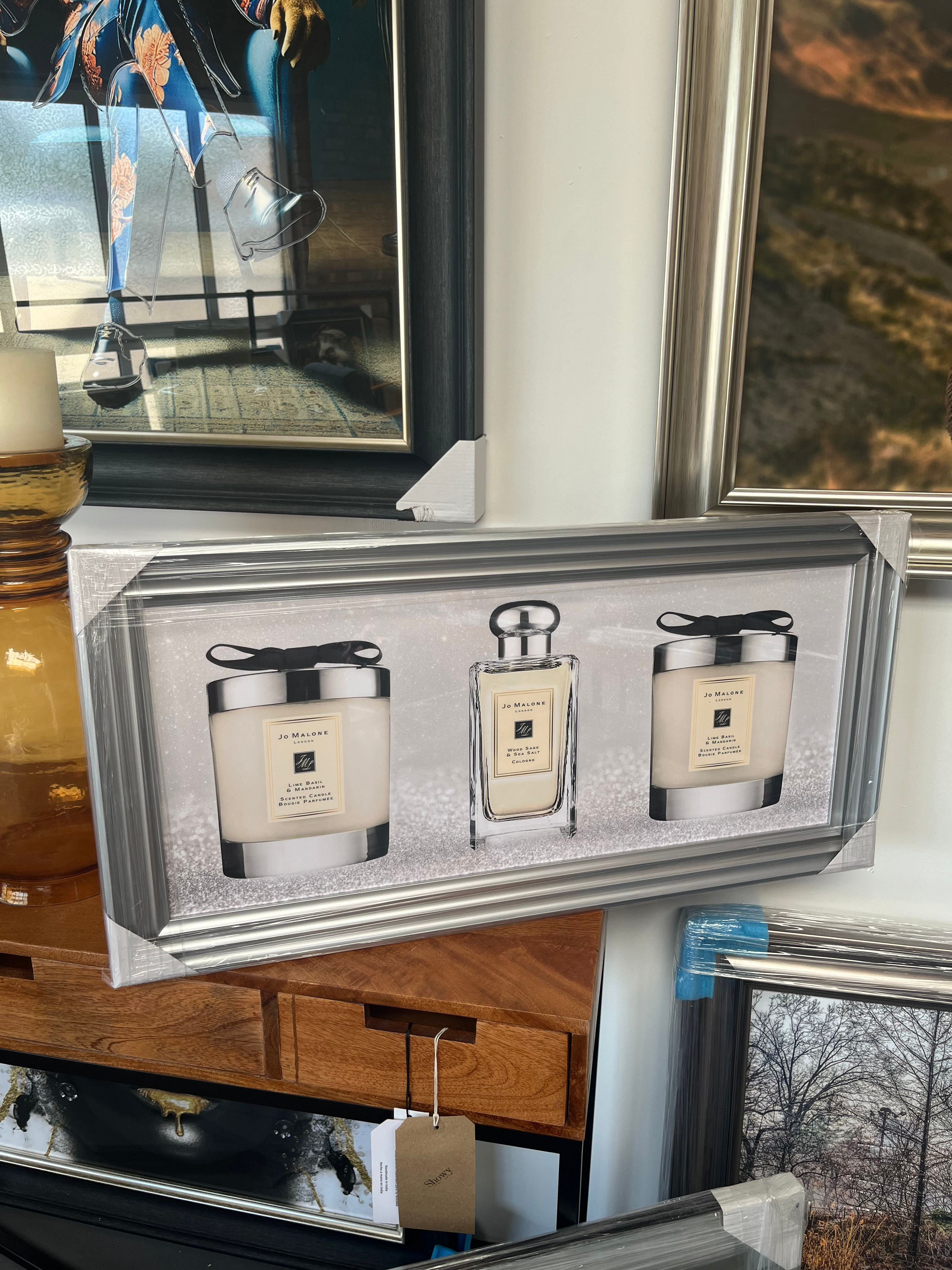 Candles & Cologne - Medium Frame