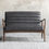 Thumbnail: Datsun 2 Seater Sofa Antique Ebony