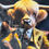 Thumbnail: Dapper Highland Cow Floral Suit