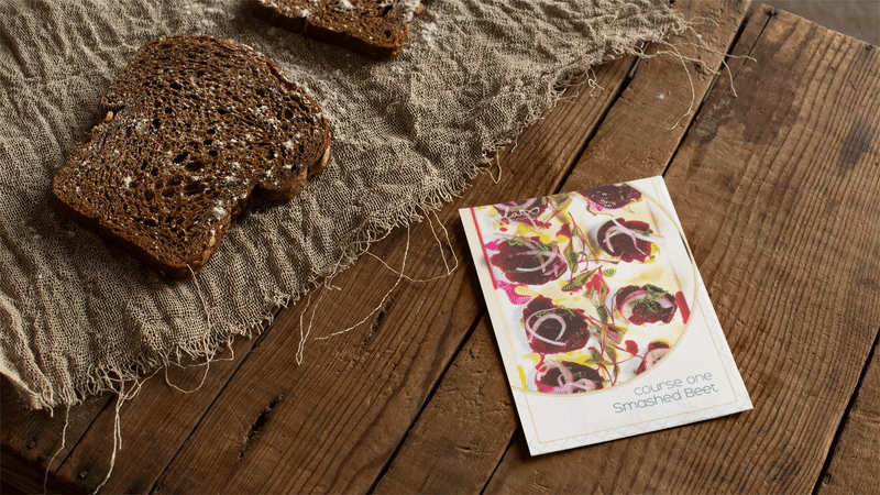 Annual Gala Recipe Cards