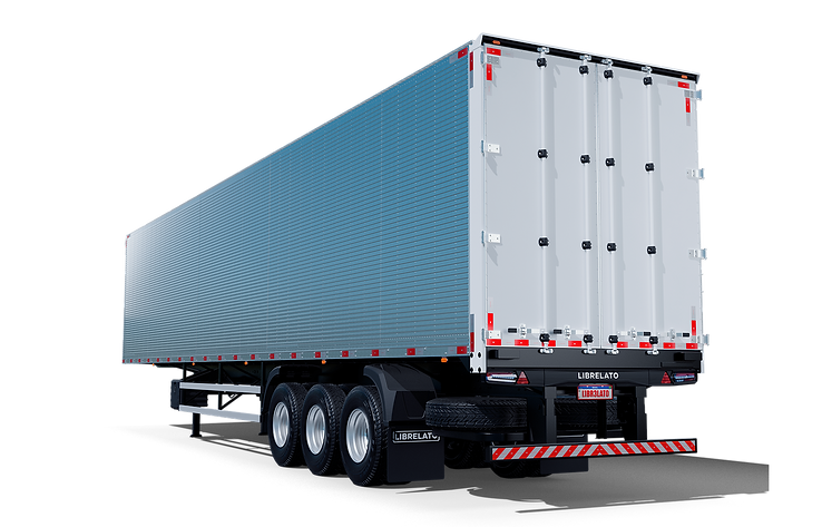 SEMIRREBOQUE FURGÃO ALUMÍNIO