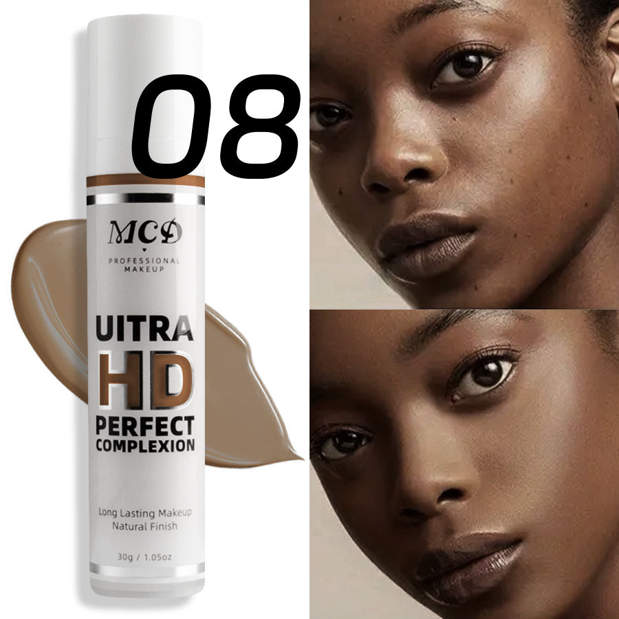 Thumbnail: 1PC Profession Liquid Foundation Oil-control Cover Matte Base Cream Concealer Wa