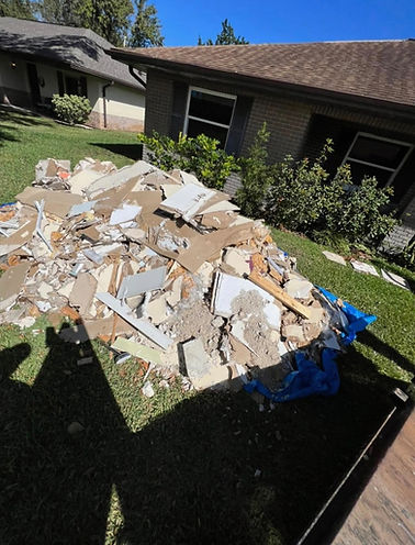 Construction debris removal in daytona beach