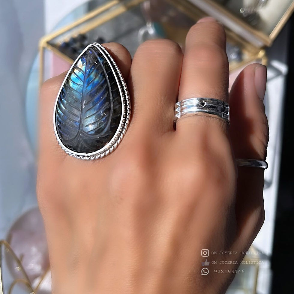 ANILLO OLEF y plata950