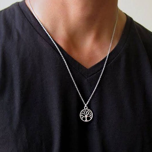 Miniatura: Collar Arbol de la Vida Plata