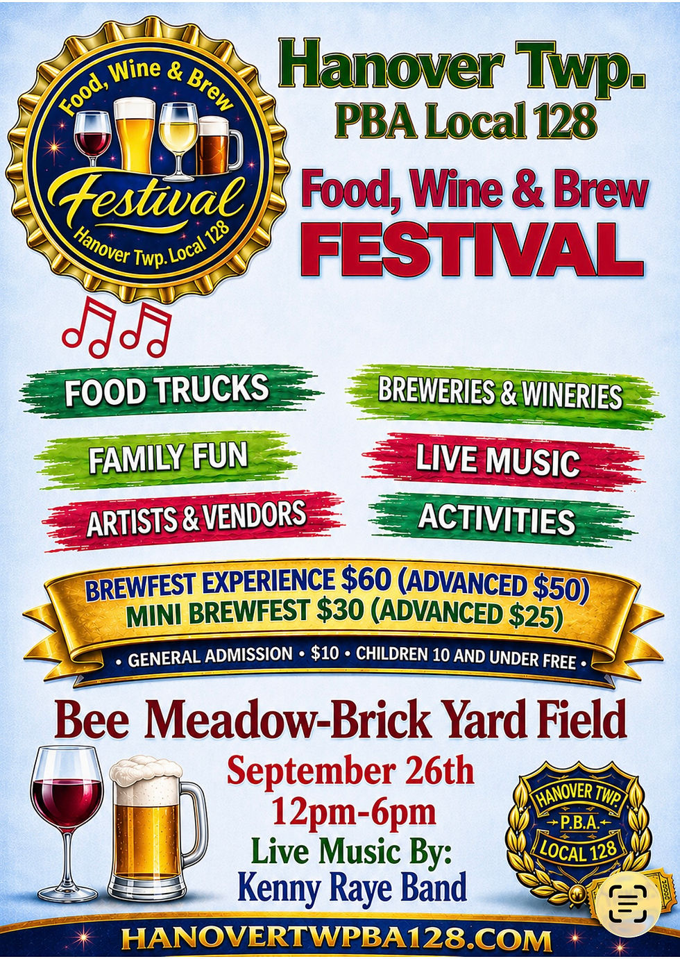 Hanover Twp. PBA Food, Wine & Brew Festival