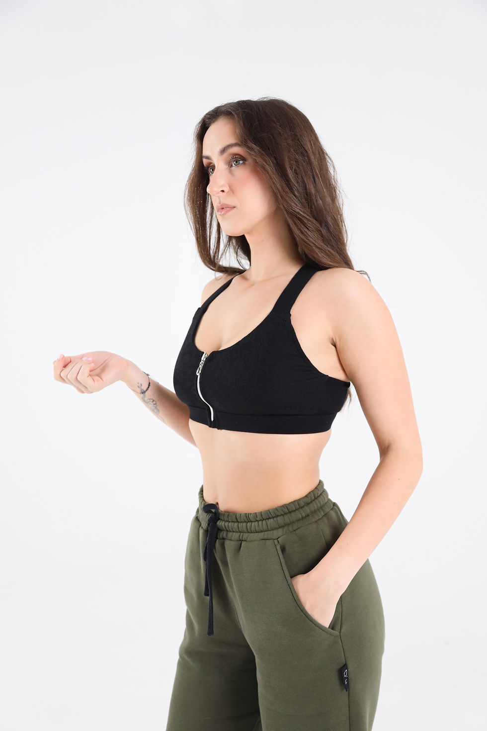 Priekyje užsegamas liemenukas, viskozės liemenėlė, naturali liemenėlė