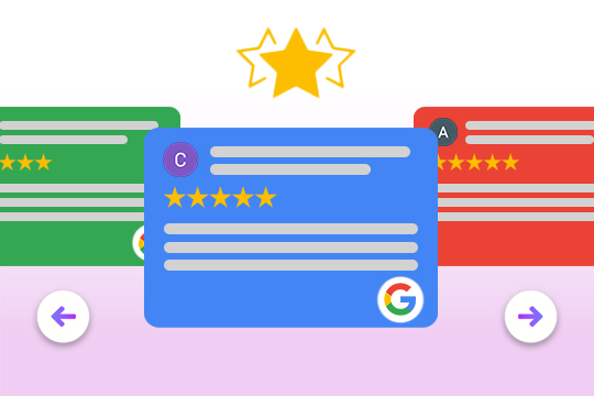 Google Reviews - Designers cut banner