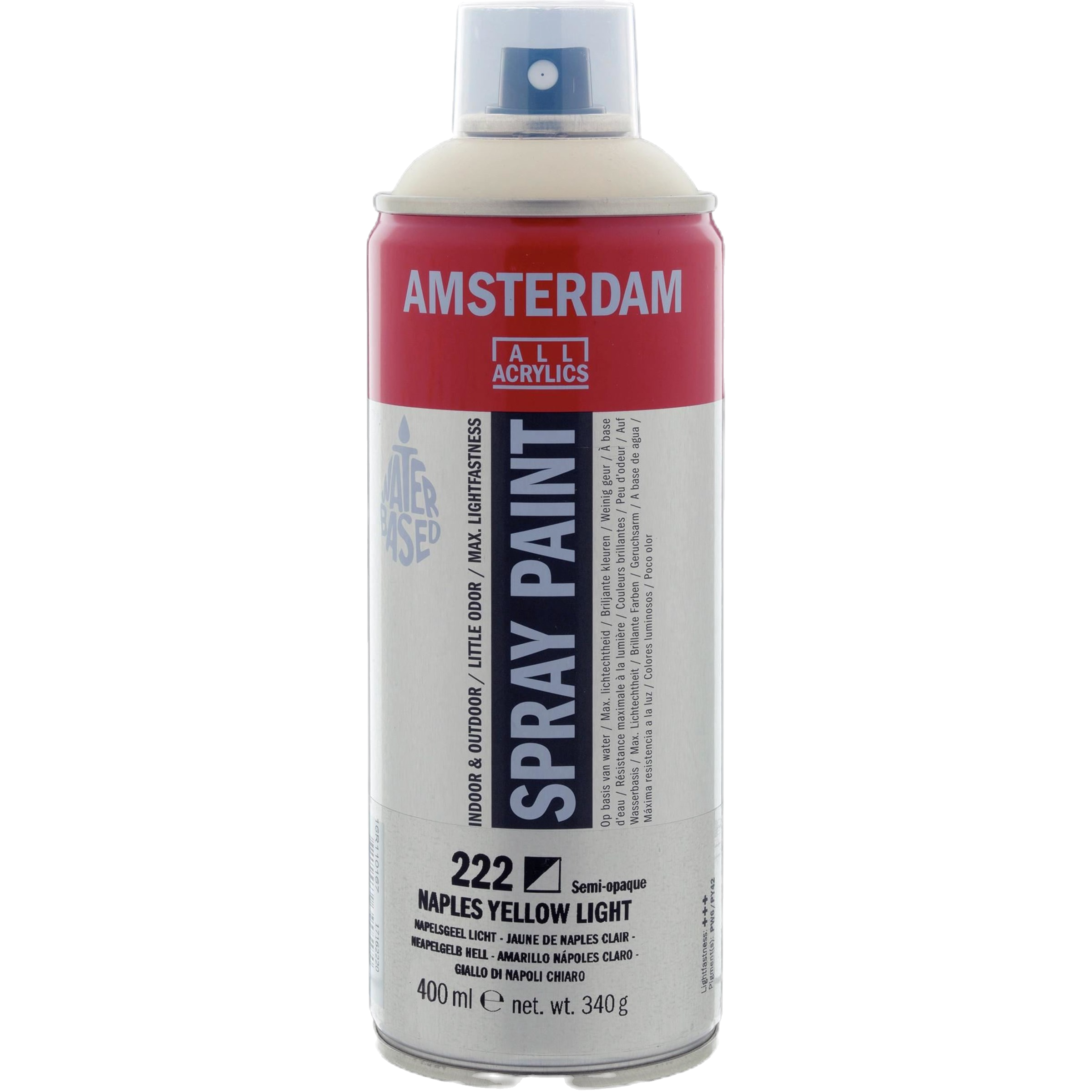 Spray Paint 400 ml Naples Yellow Light 222