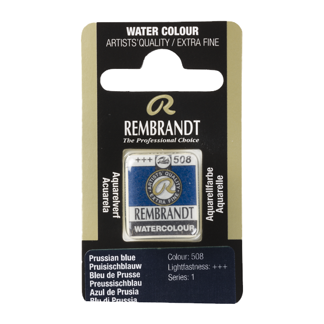 Watercolour Pan Prussian Blue 508