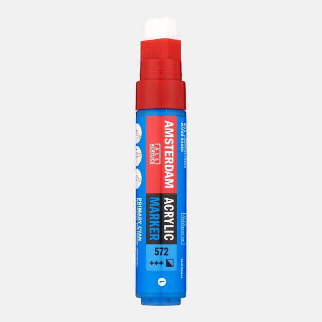 Thumbnail: Acrylic Marker 15 mm Primary Cyan 572