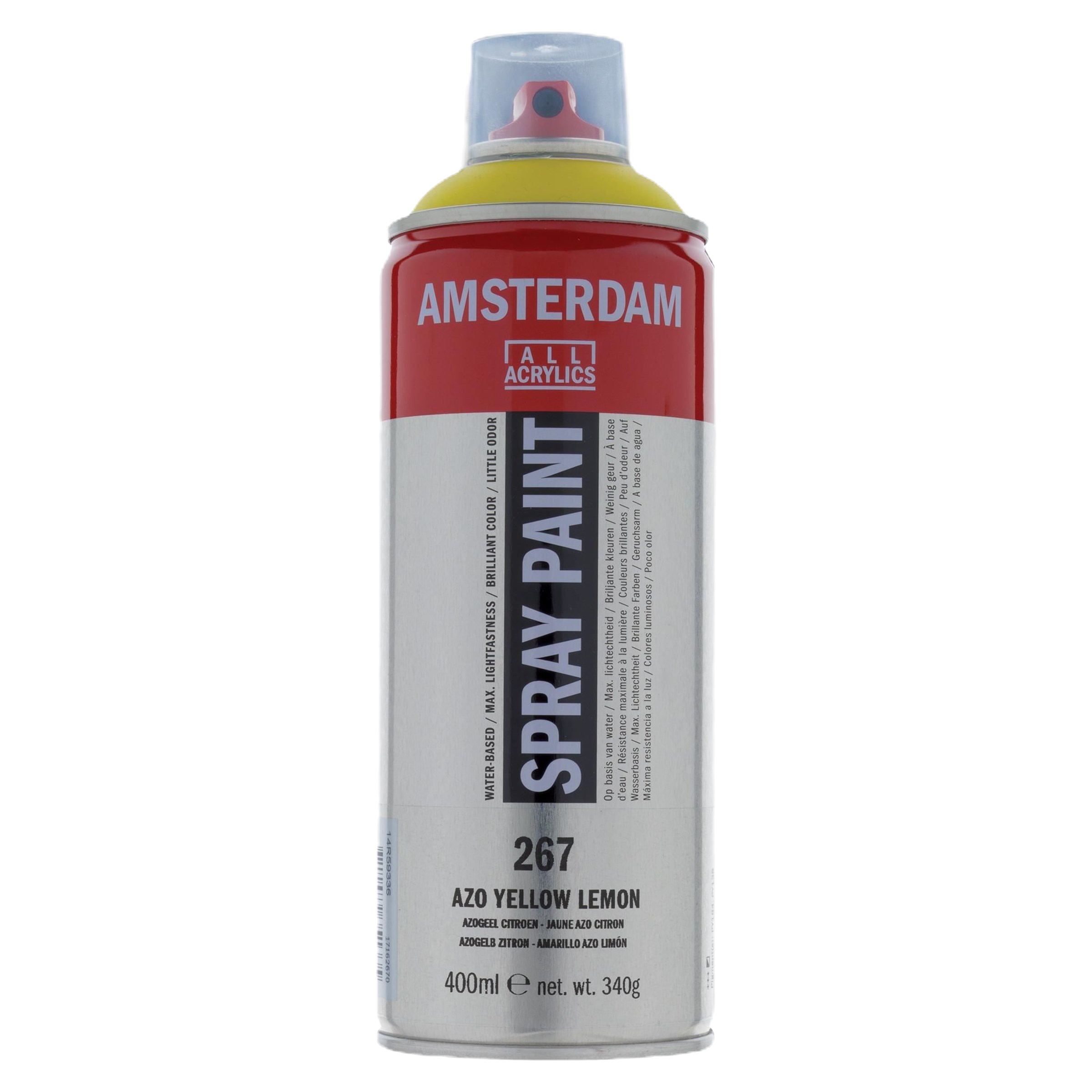 Spray Paint 400 ml Azo Yellow Lemon 267