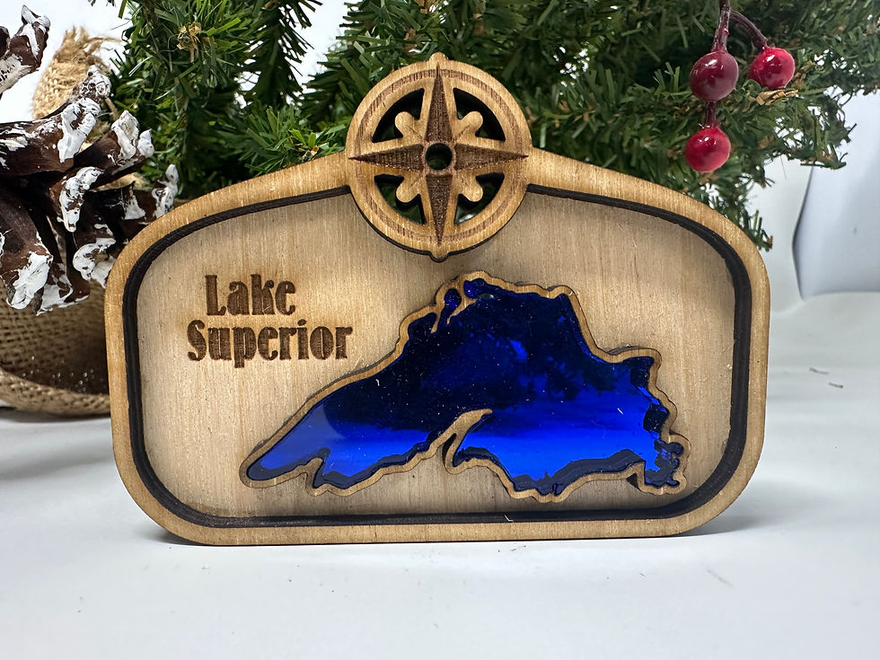 Thumbnail: Lake Superior Ornament