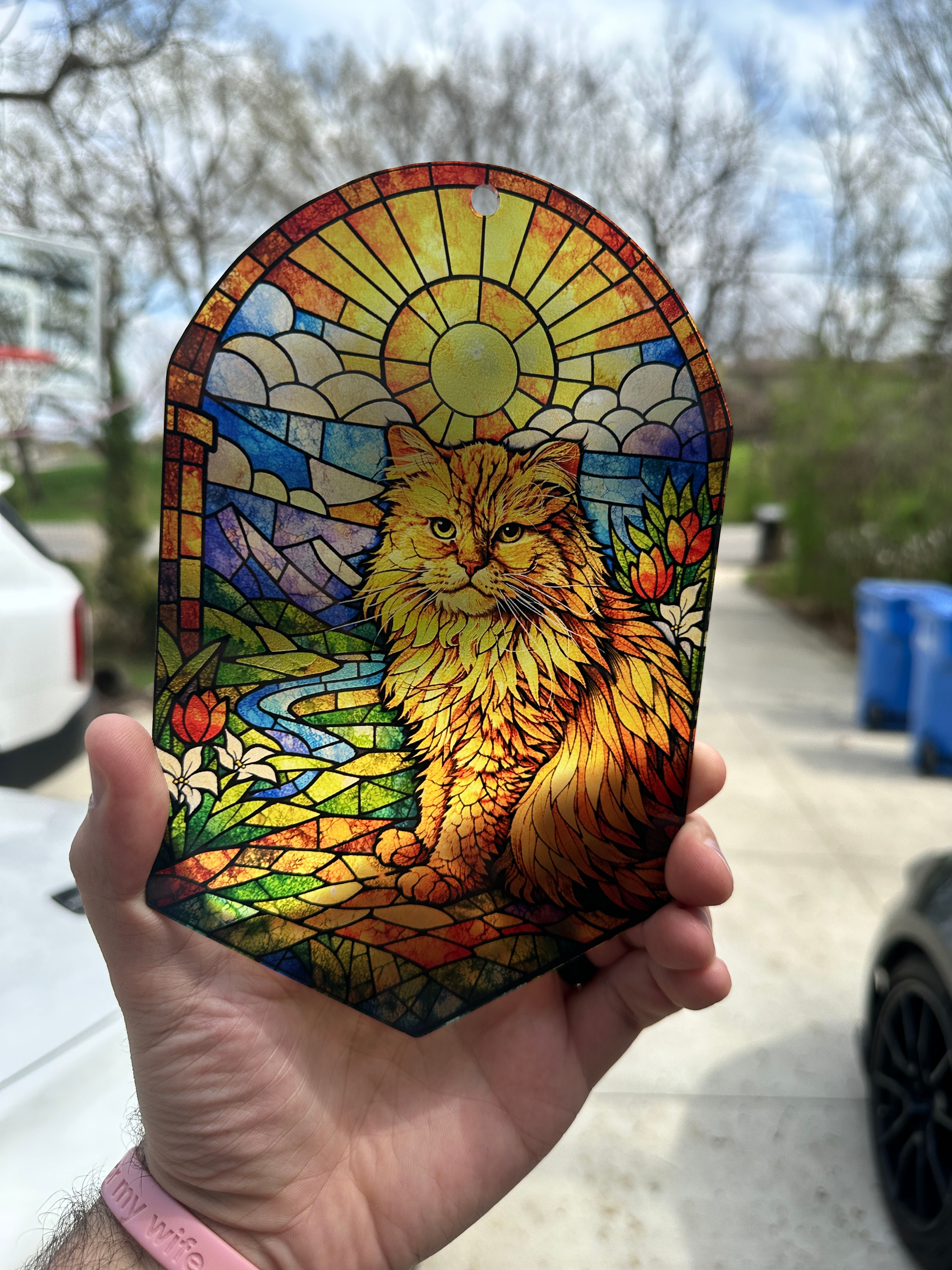 Custom Pet Sun Catcher