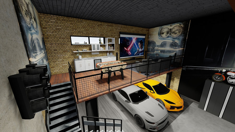 The mezzanine.