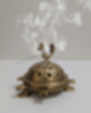 Brass Tortoise Dhoop Dani – Traditional Incense Holder for Pooja