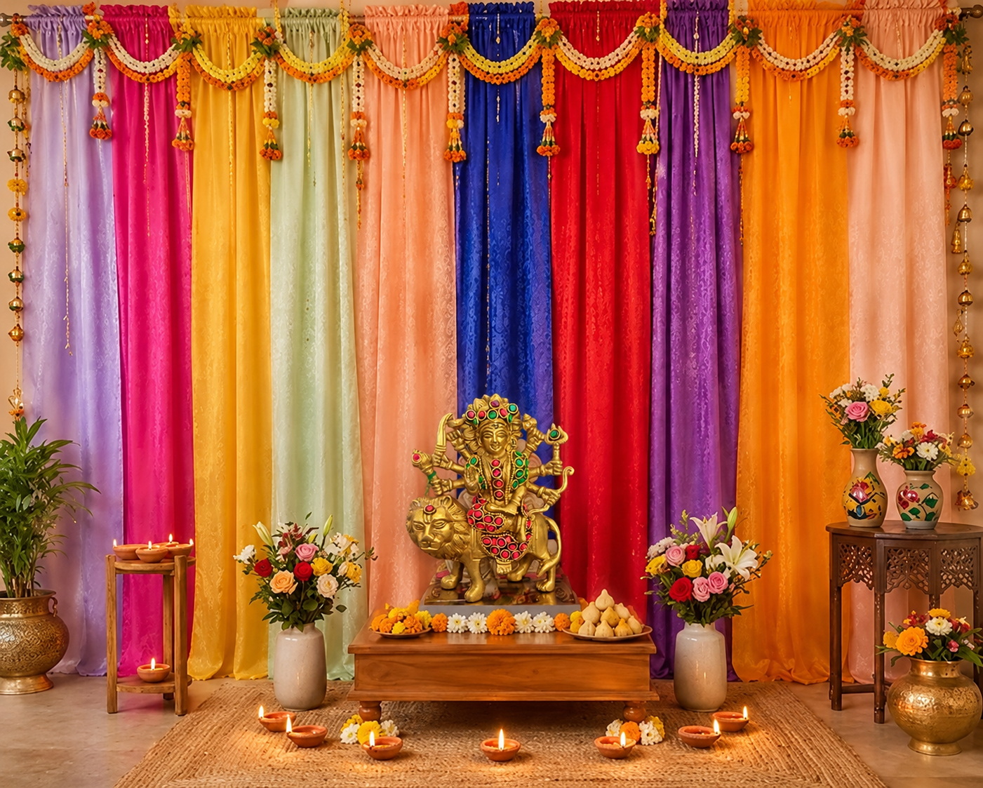 Decorative Curtains | Elegant Window Drapes | Home & Festive Decor