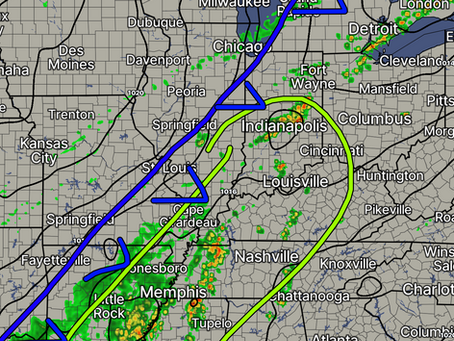 5/18 Monday: Wet & Unsettled