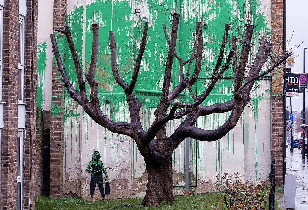 Banksy's Latest Art Piece